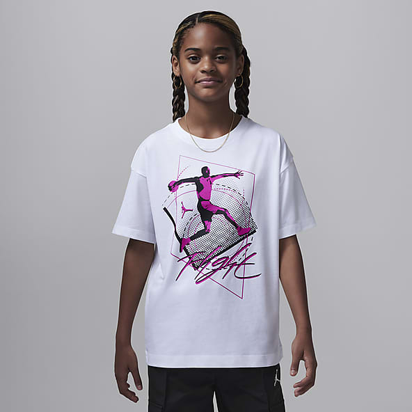 Girls Jordan Tops T Shirts. Nike
